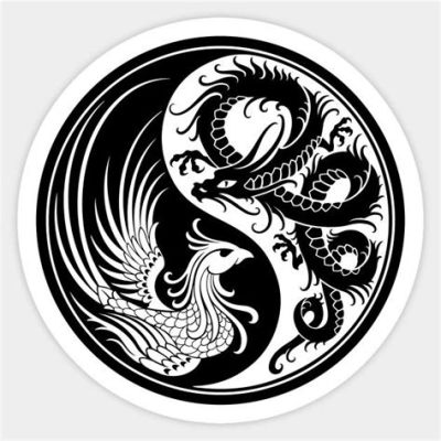 Das Drachen-und-Phönix-Gemälde: Eine symphonische Verschmelzung von Yin und Yang!